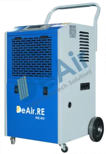 DeAir.RE-60: Thiết bị xử lý ẩm tiết kiệm chi phí cho doanh nghiệp nhỏ.